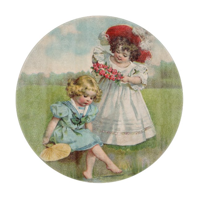 Tabla De Cortar Niños de Victoria (Anverso)