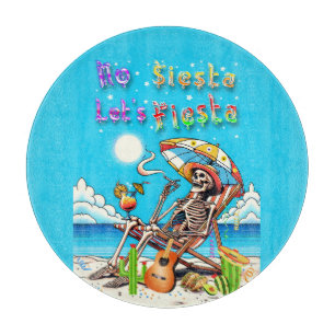 Tabla De Cortar No hay siesta, vamos a hacer la fiesta