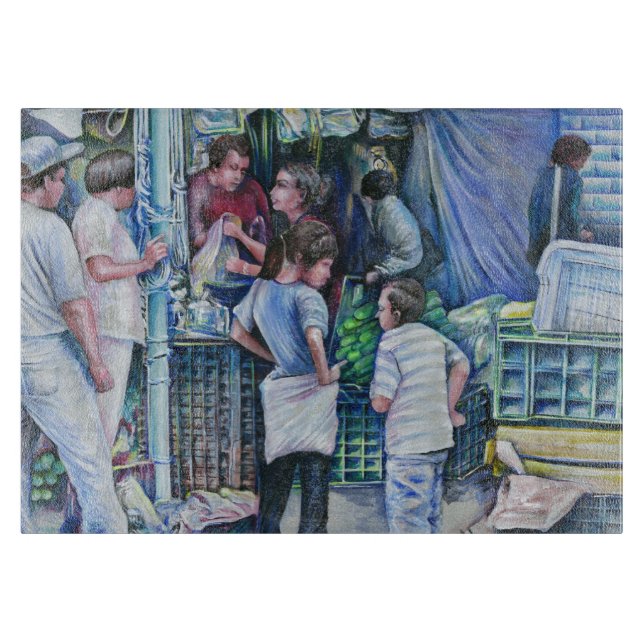 Tabla De Cortar No son Chicas, son mujeres (Anverso)