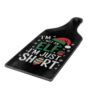 Tabla De Cortar No soy un elfo, solo bajo divertido Navidad Xmas