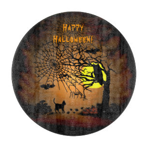 Tabla De Cortar Noche de Halloween, ¡Feliz Halloween!