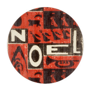 Tabla De Cortar Noel Red