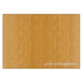 Tabla De Cortar Nombre de color amarillo de Gooseberry de Cabo