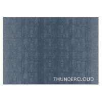 Nombre de color azul-gris de la nube negra