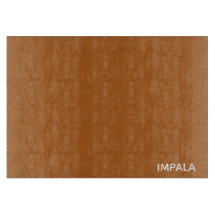 Tabla De Cortar Nombre de color marrón de Impala