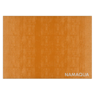 Tabla De Cortar Nombre de color naranja de Namaqua