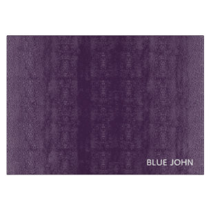 Tabla De Cortar nombre de color púrpura Blue John
