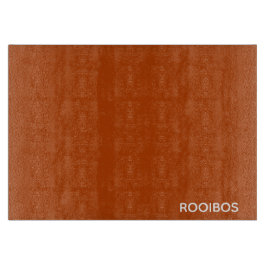 Tabla De Cortar Nombre de color rojo marrón de Rooibos