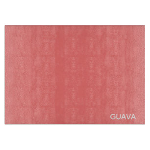 Tabla De Cortar Nombre de color rosa guayaba