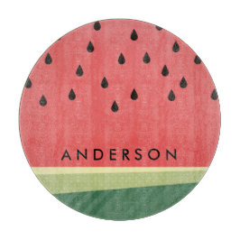 Tabla De Cortar Nombre de encargo Scrumptious de la sandía el |