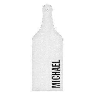 Tabla De Cortar Nombre Minimalista personalizado moderno