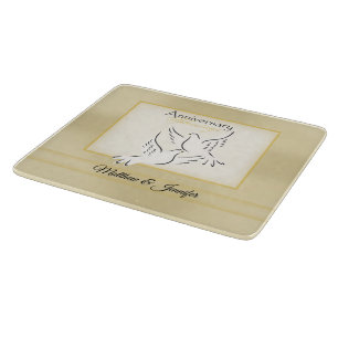 Tabla De Cortar Nombre personalizado, bendiciones del aniversario