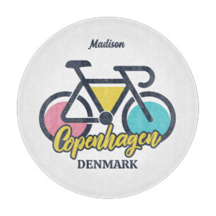 Tabla De Cortar Nombre personalizado Copenhague Dinamarca