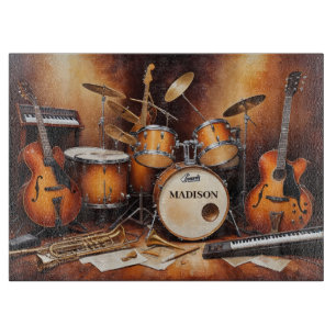 Tabla De Cortar Nombre personalizado Instrumentos musicales