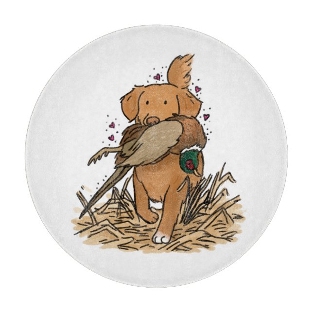 Tabla De Cortar Nova Scotia Duck Tolling Retriever (Anverso)