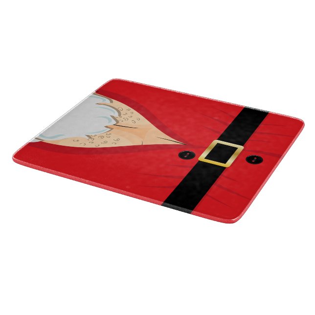 Tabla De Cortar Novedad divertida de Santa Claus (Borde)
