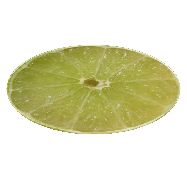 Tabla De Cortar Novedad Fruit Lime Slice (Borde)