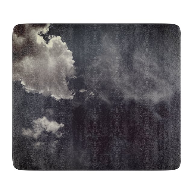 Tabla De Cortar nube de estilo metalizado (Anverso)