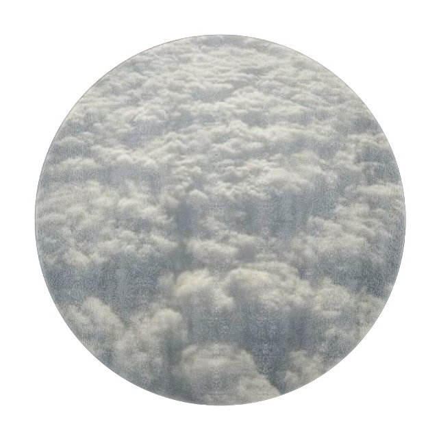 TABLA DE CORTAR NUBES DE FLUJO BLANCO (Anverso)