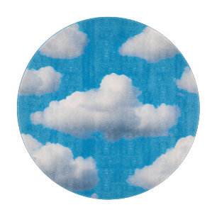 Tabla De Cortar Nubes Fluffy