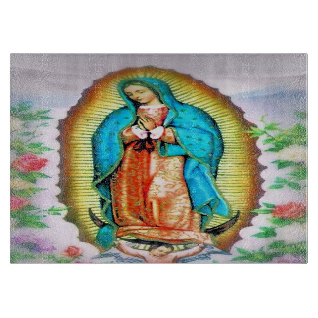 Tabla De Cortar Nuestra Señora de la Flora de Guadalupe (Anverso)