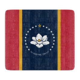 Tabla De Cortar Nueva bandera de estado de Mississipi