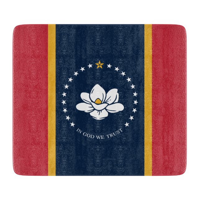 Tabla De Cortar Nueva bandera de estado de Mississipi (Anverso)