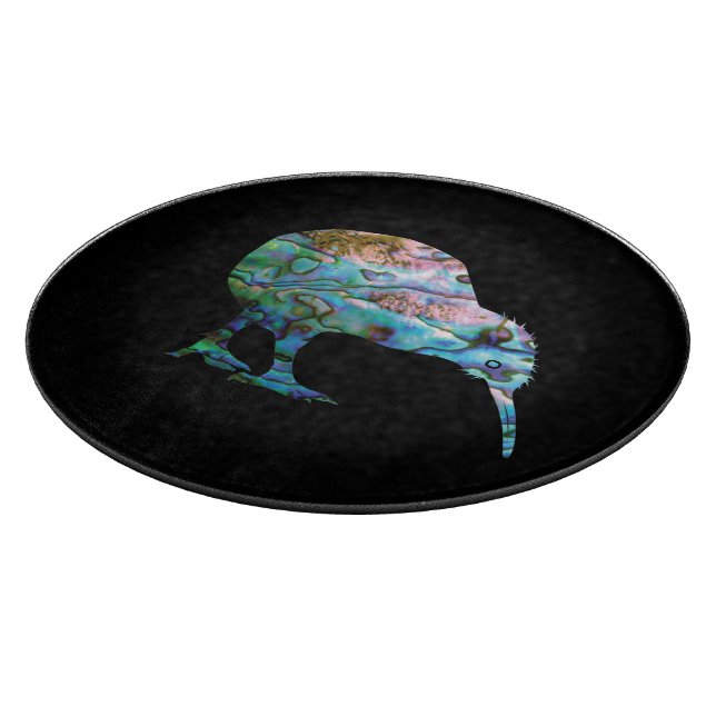 TABLA DE CORTAR NUEVA ZEALAND KIWI PAUA (Borde)