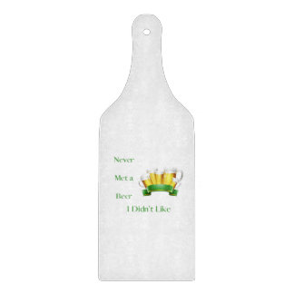 Tabla De Cortar Nunca Conocí una Cerveza que No Me Gustara en una