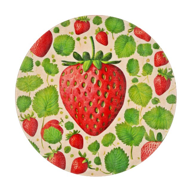 Tabla De Cortar Obra artística de Strawberry Dadaist (Anverso)