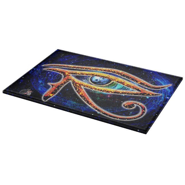 Tabla De Cortar Ojo de Horus (Borde)