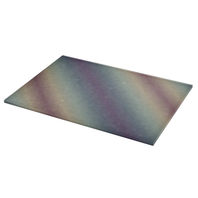 Tabla De Cortar Ombre arcoiris suave (Borde)