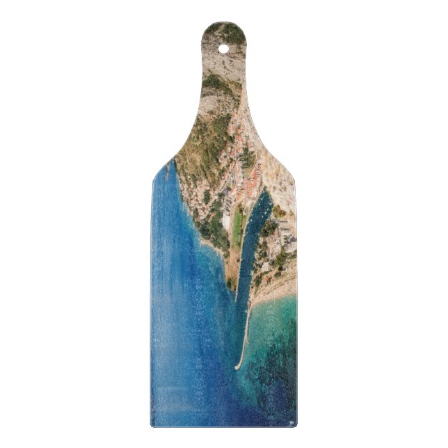 Tabla De Cortar Omis, Croacia - Mar Adriático (Anverso)