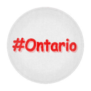 Tabla De Cortar "Ontario" Diseño Cutáneo. ¡Hazte con una en Zazzle