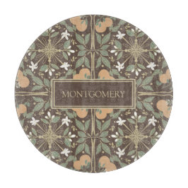 Tabla De Cortar Orange Blossoms Pattern