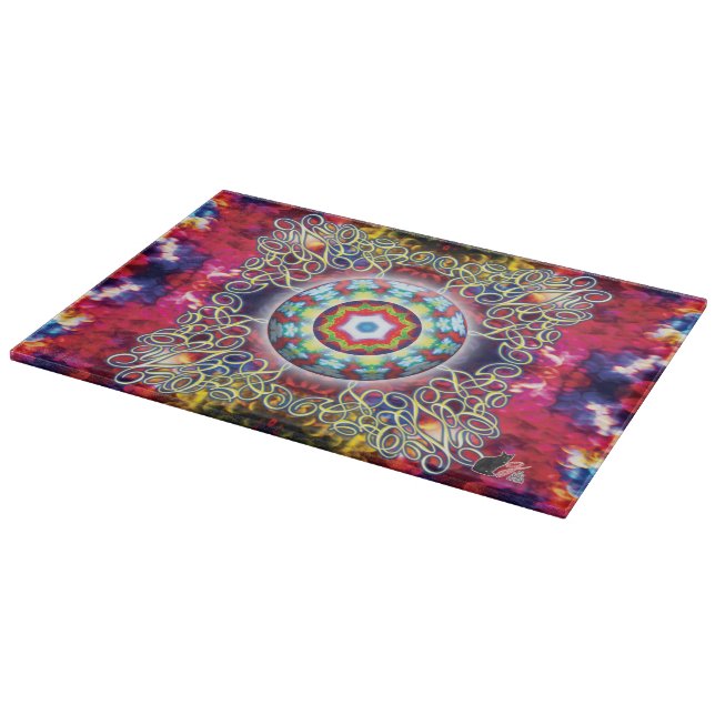 Tabla De Cortar Orbz Kaleid (Borde)