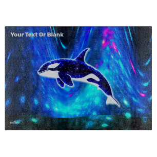Tabla De Cortar Orca Cósmica