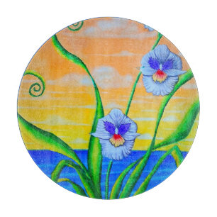 Tabla De Cortar Orchid Sunset
