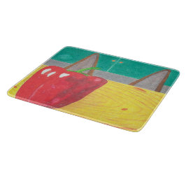 Tabla De Cortar Orejas de perro y pimienta