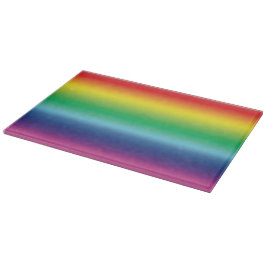 Tabla De Cortar Orgullo lgbtq lgbt color arcoiris patrón vidrio