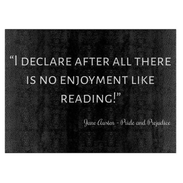 Tabla De Cortar Orgullo y prejuicio III (Anverso)