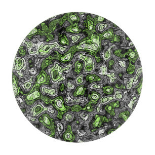 Tabla De Cortar Orgulloso Groovy Trippy Grungy Funky Abstract Agén