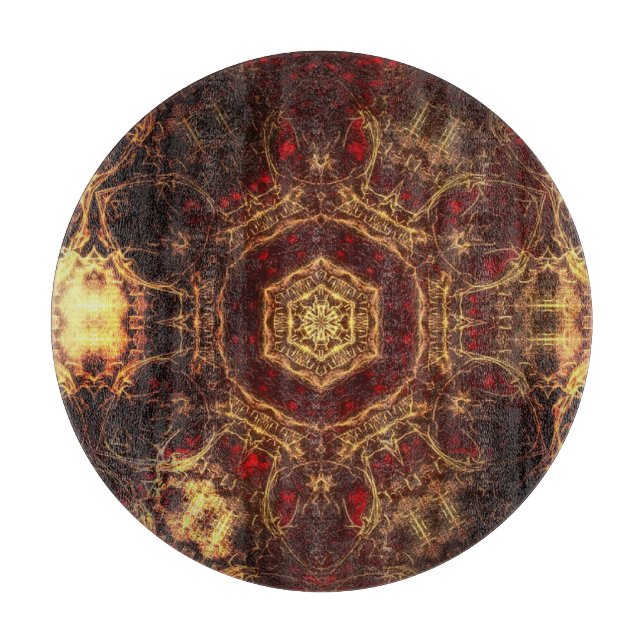 Tabla De Cortar Oriental Rug Cutting Board (Anverso)