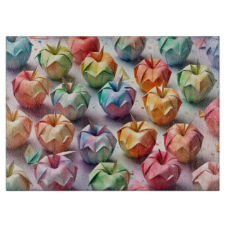 Tabla De Cortar Origami Apples