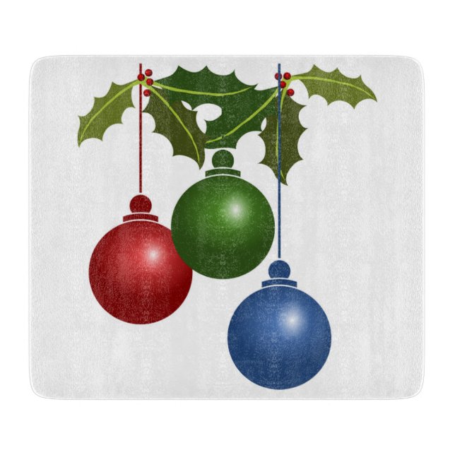 TABLA DE CORTAR ORNAMENTOS DE NAVIDAD (Anverso)