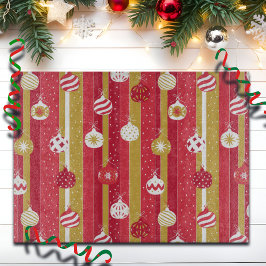 Tabla De Cortar Ornamentos del árbol de navidad rojo amarillo