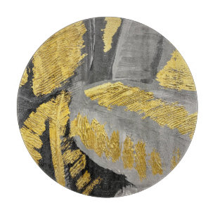 Tabla De Cortar Oro Lujoso: Textura Grunge Vintage.