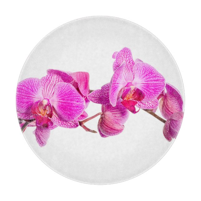 Tabla De Cortar Orquídea (Anverso)