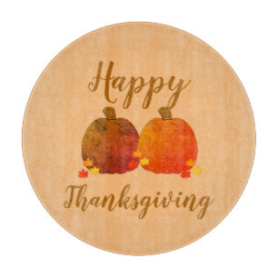 Tabla De Cortar Otoño/Calabaza/Acción de Gracias