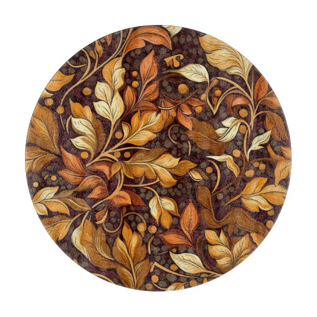 Tabla De Cortar Otoño dorado (Anverso)